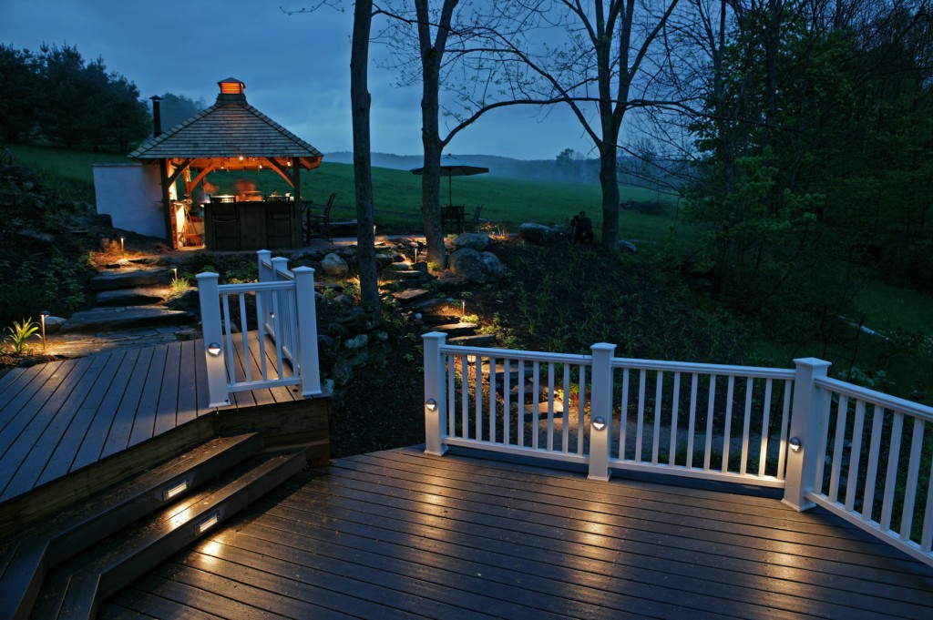 Why not enhance your deck with some outdoor lighting!
