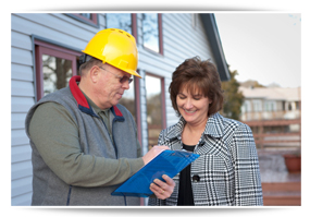 Image of Contractor Working With Customer
